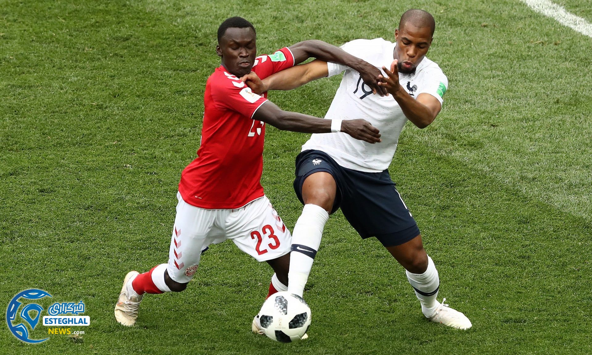 دیدار فرانسه و دانمارک