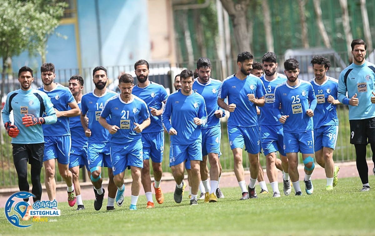 تمرین استقلال 14 اردیبهشت 98