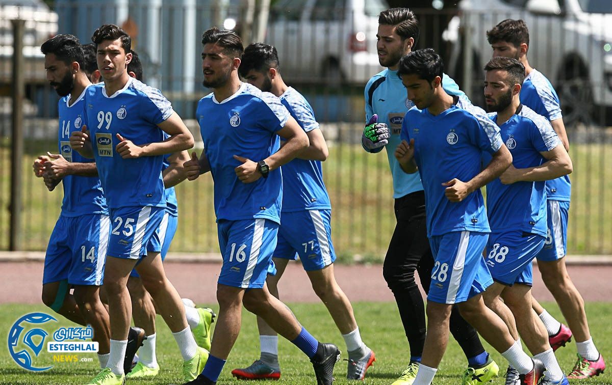 تمرین استقلال 19 اردیبهشت 98