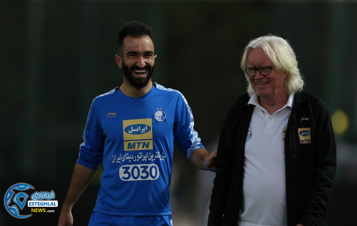 تمرین یکشنبه 13 اسفند العین امارات