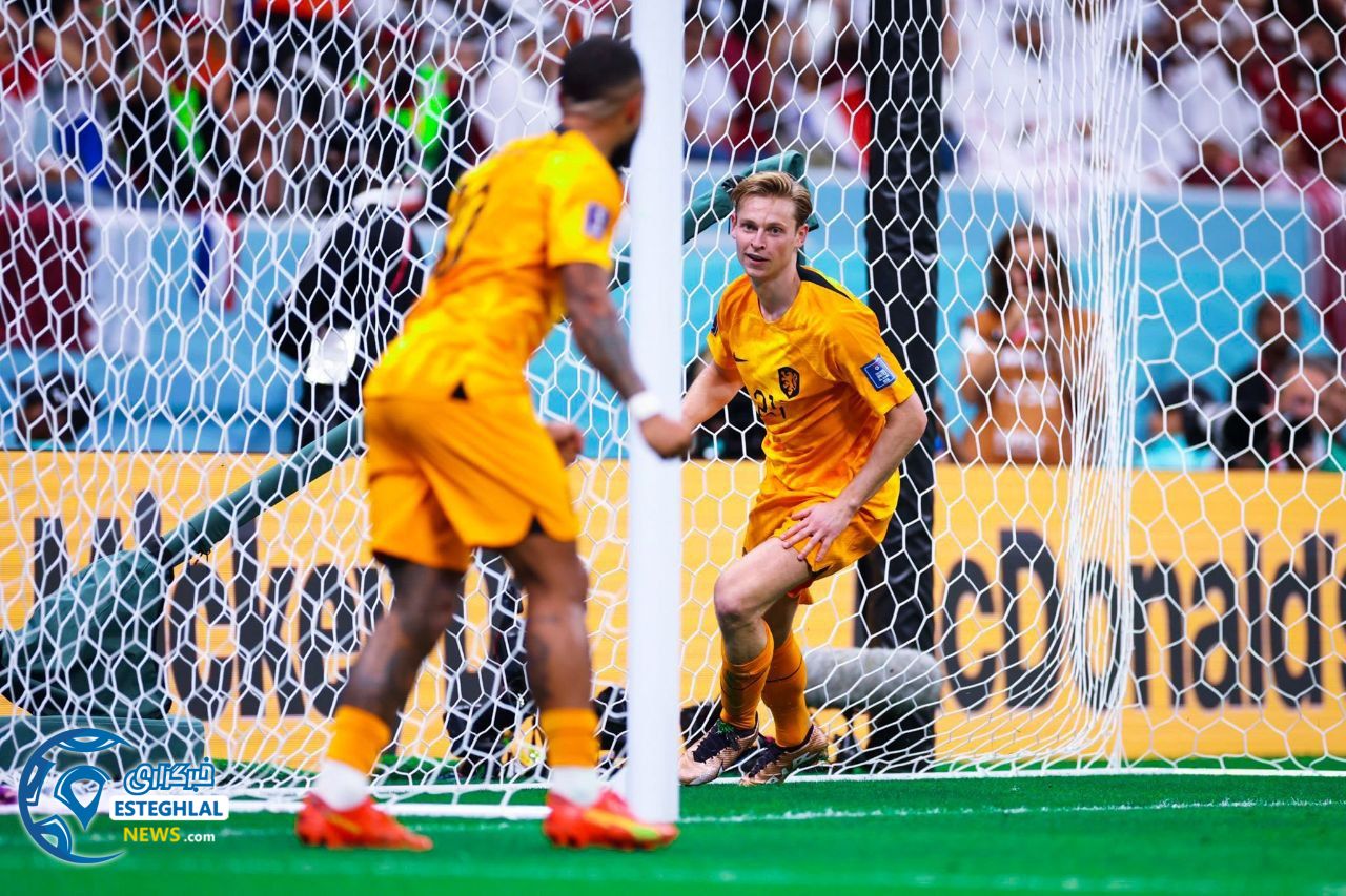 هلند 2-0 قطر