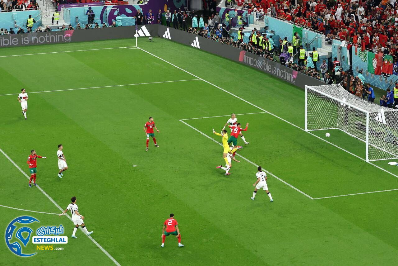 مراکش 1-0 پرتغال&nbsp;&nbsp;