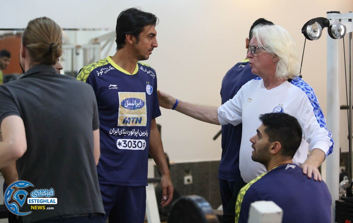 تمرین استقلال شنبه 20 مرداد 97