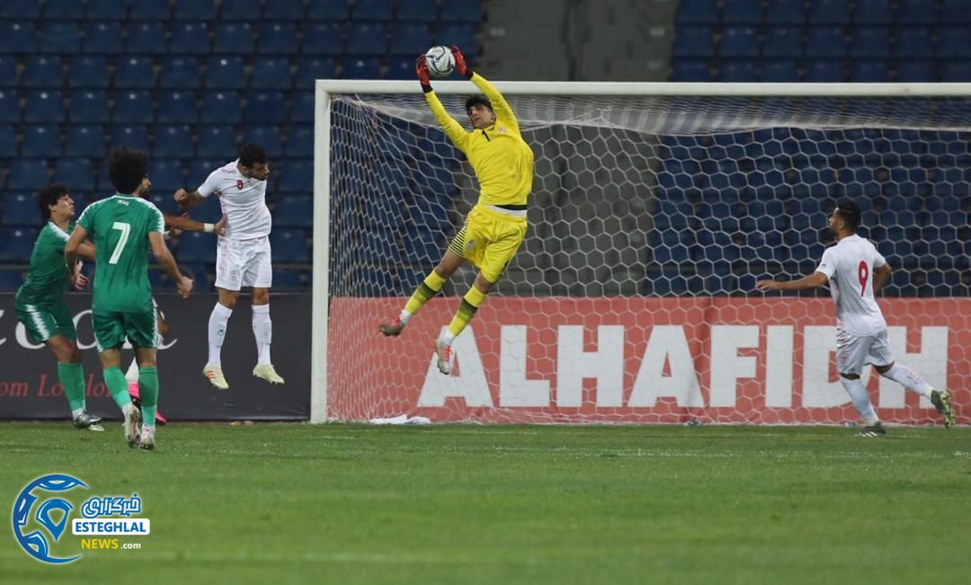 دیدار تیم ملی فوتبال عراق و ایران