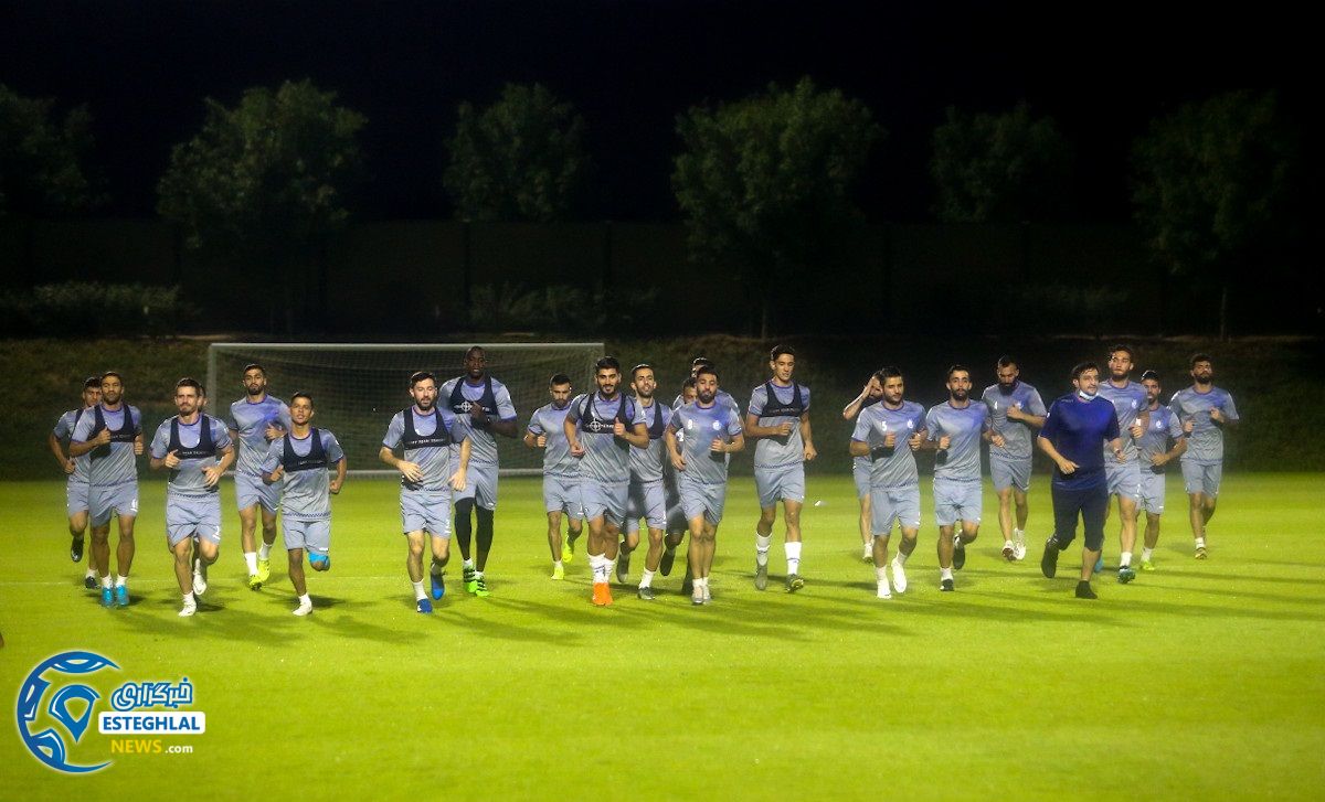 تمرین استقلال در دوحه