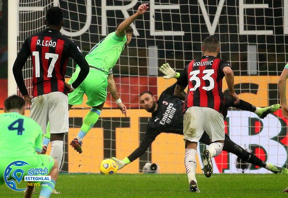 آث میلان 3-2 لاتزیو