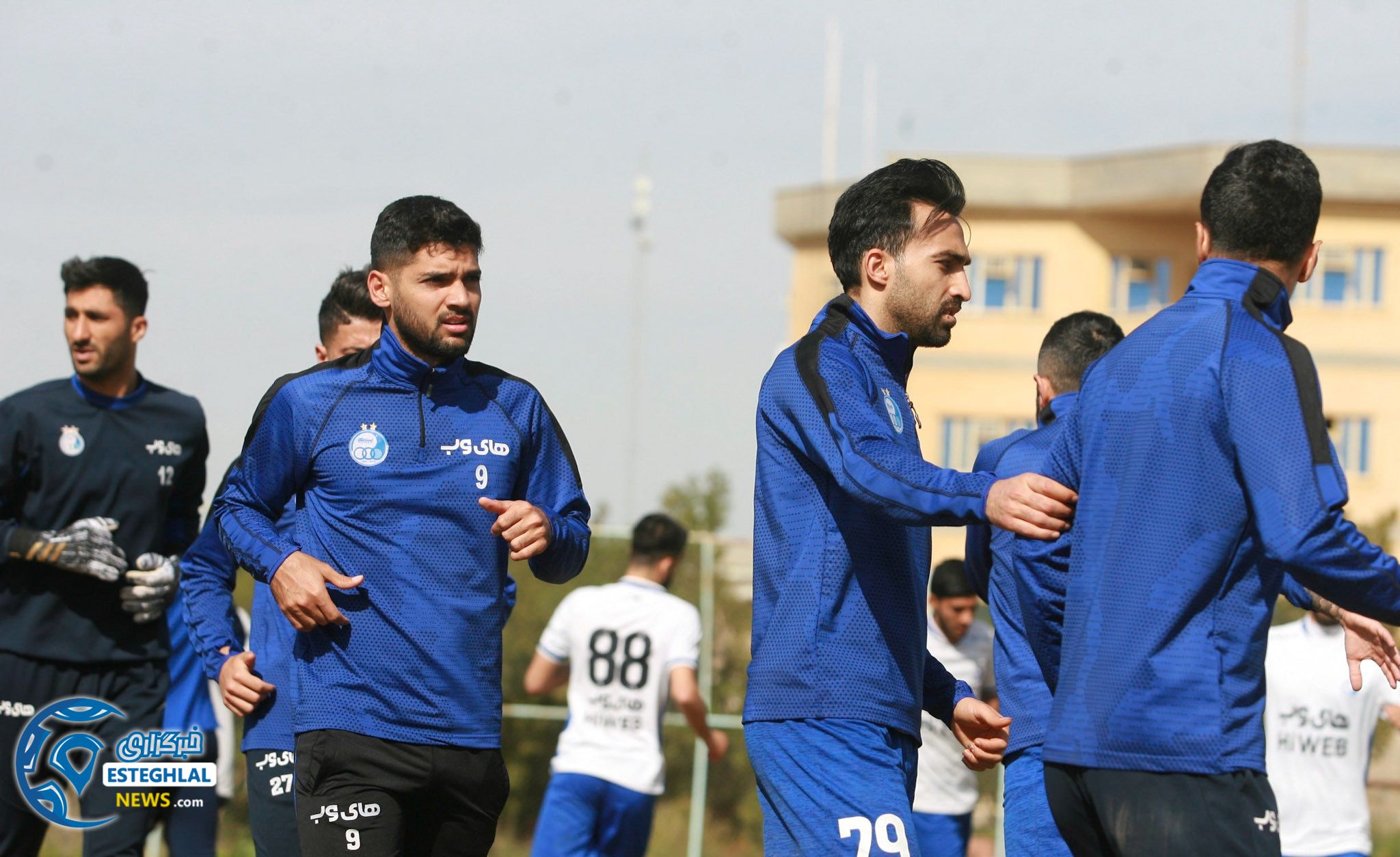 تمرین استقلال در مسجد سلیمان