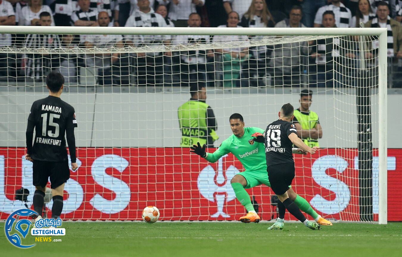 فرانکفورت 1-0 وستهام
