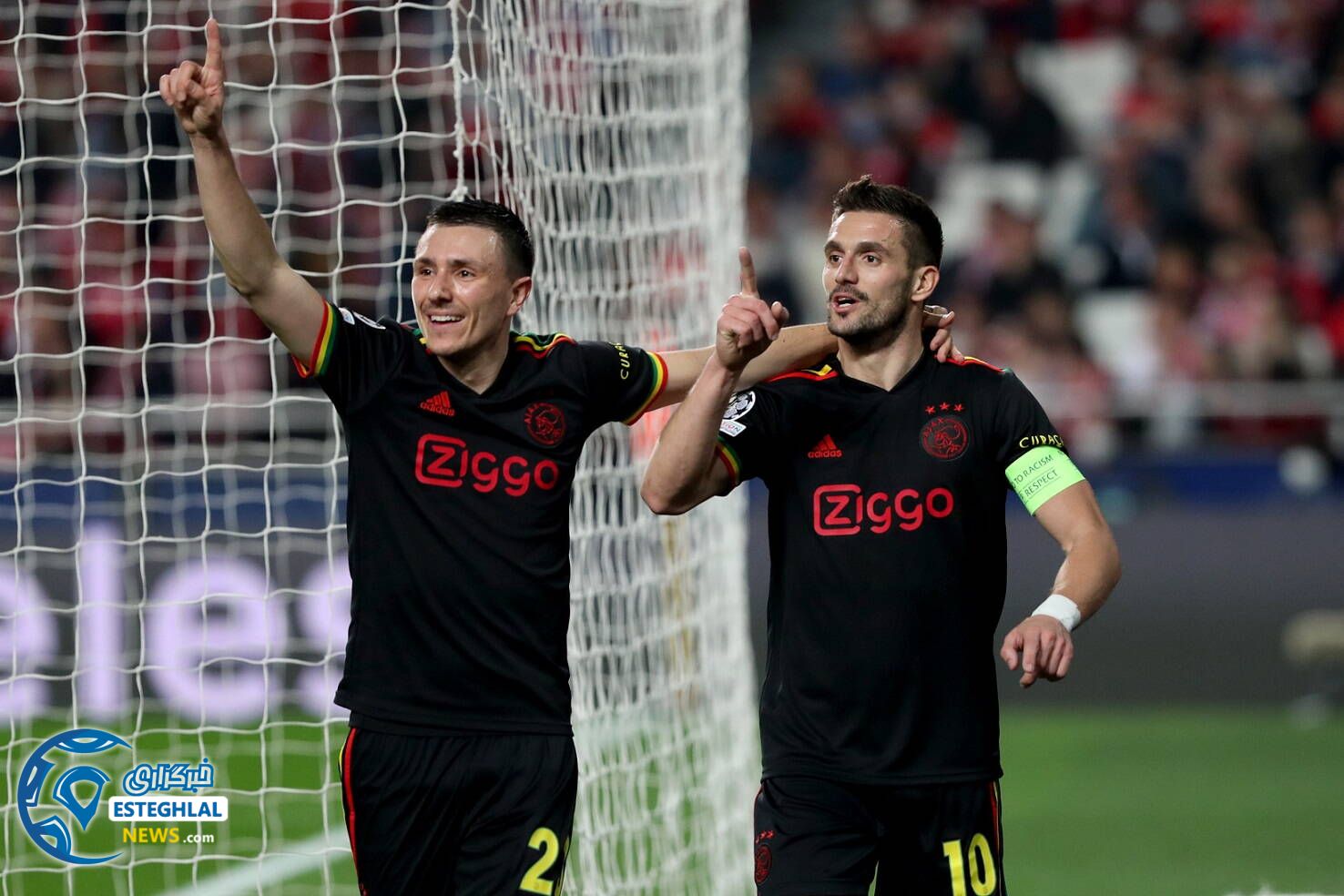 بنفیکا 2-2 آژاکس