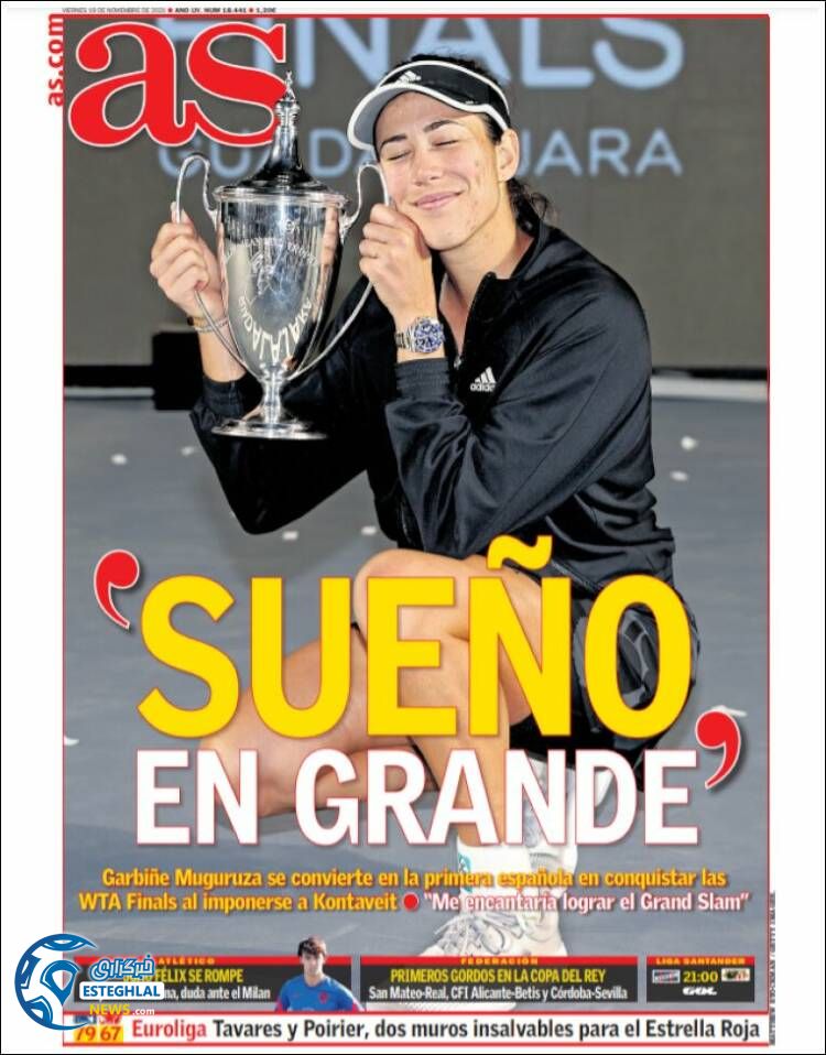 روزنامه ورزشی آ اس جمعه 28 آبان 1400