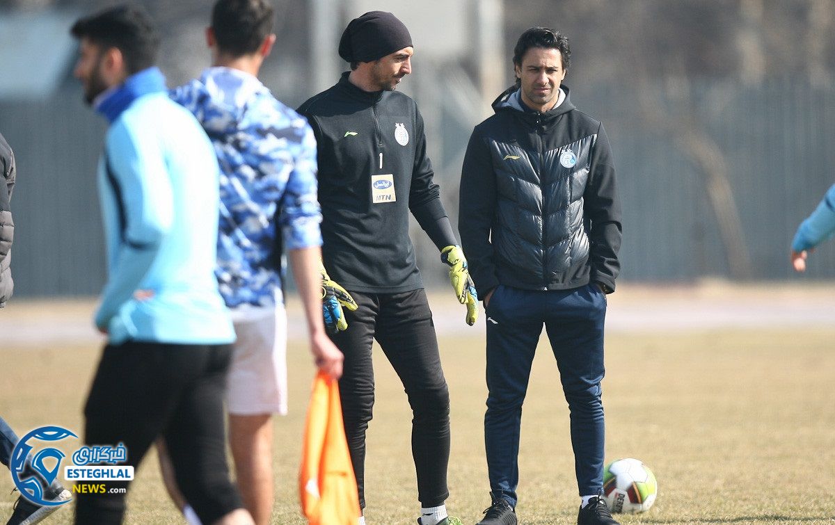 تمرین استقلال 3 بهمن  ماه 97