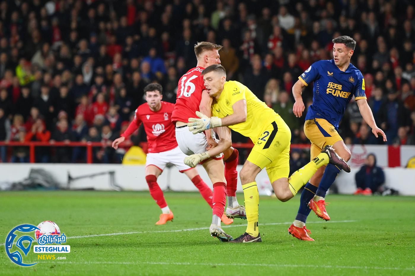 ناتینگهام فارست 1-2 نیوکاسل