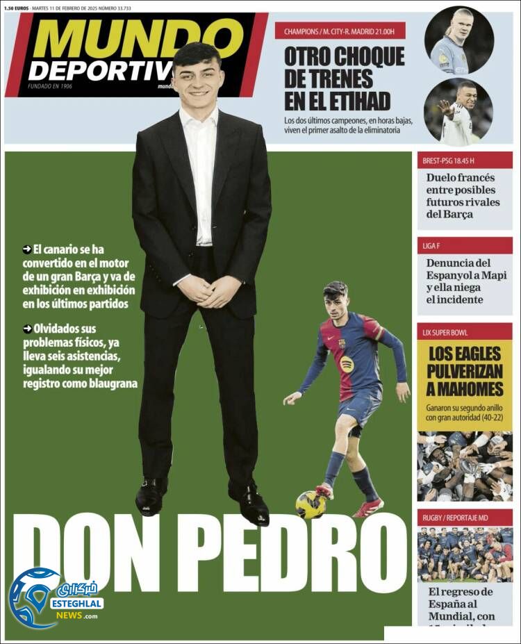 روزنامه  ورزشی  مومدودپورتیوو سه شنبه 23 بهمن 1403 