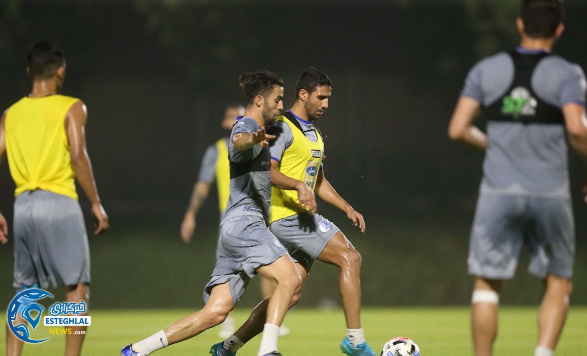 تمرین استقلال در دوحه