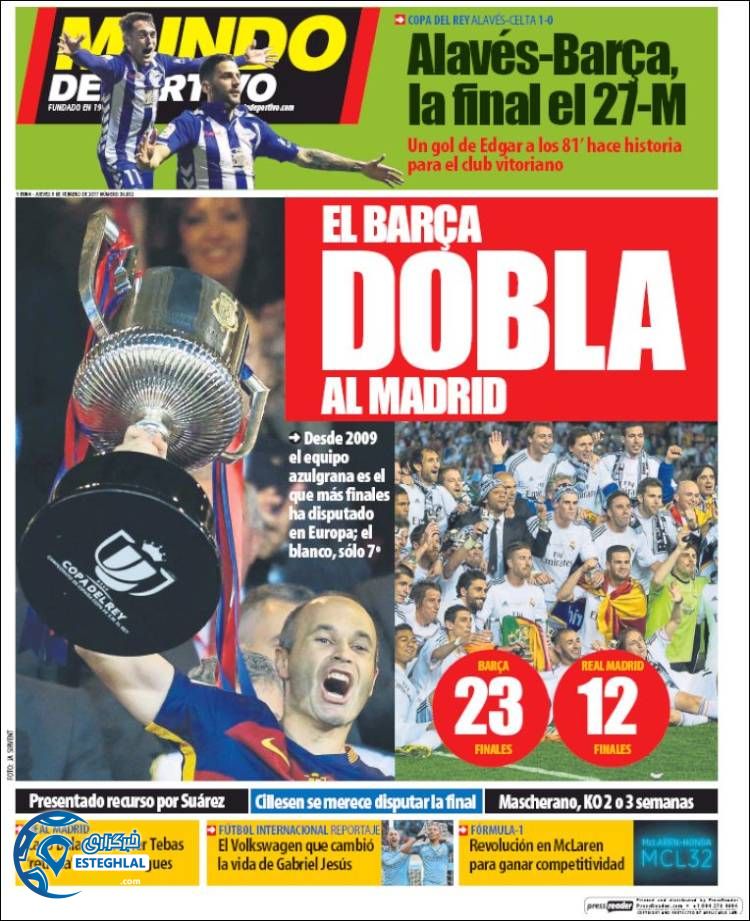 گیشه روزنامه های ورزشی جهان 21 بهمن