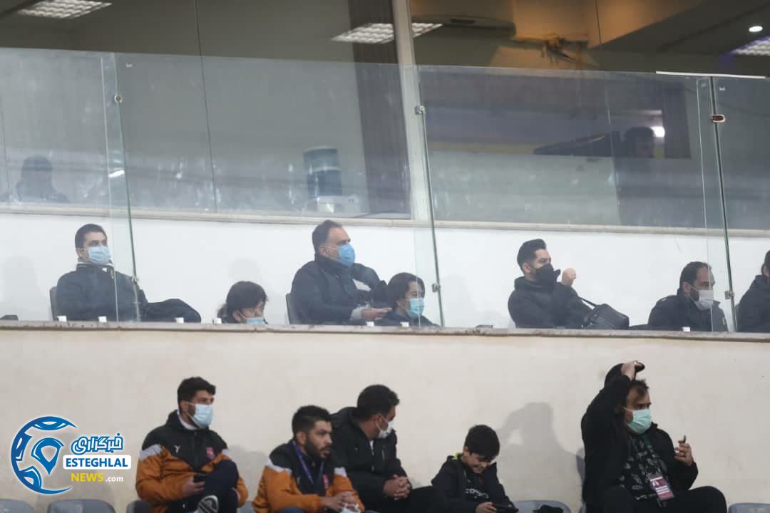 حواشی دیدار استقلال و نساجی