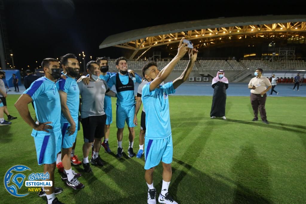 تمرین استقلال در جده