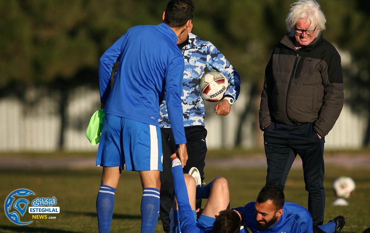 تمرین استقلال 21 آدر 97