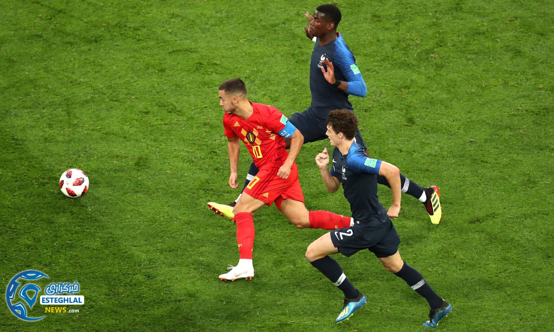 دیدار فرانسه و بلژیک