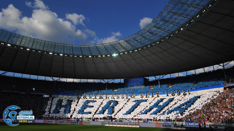 hertha berlin bus motorcyclist 3335580