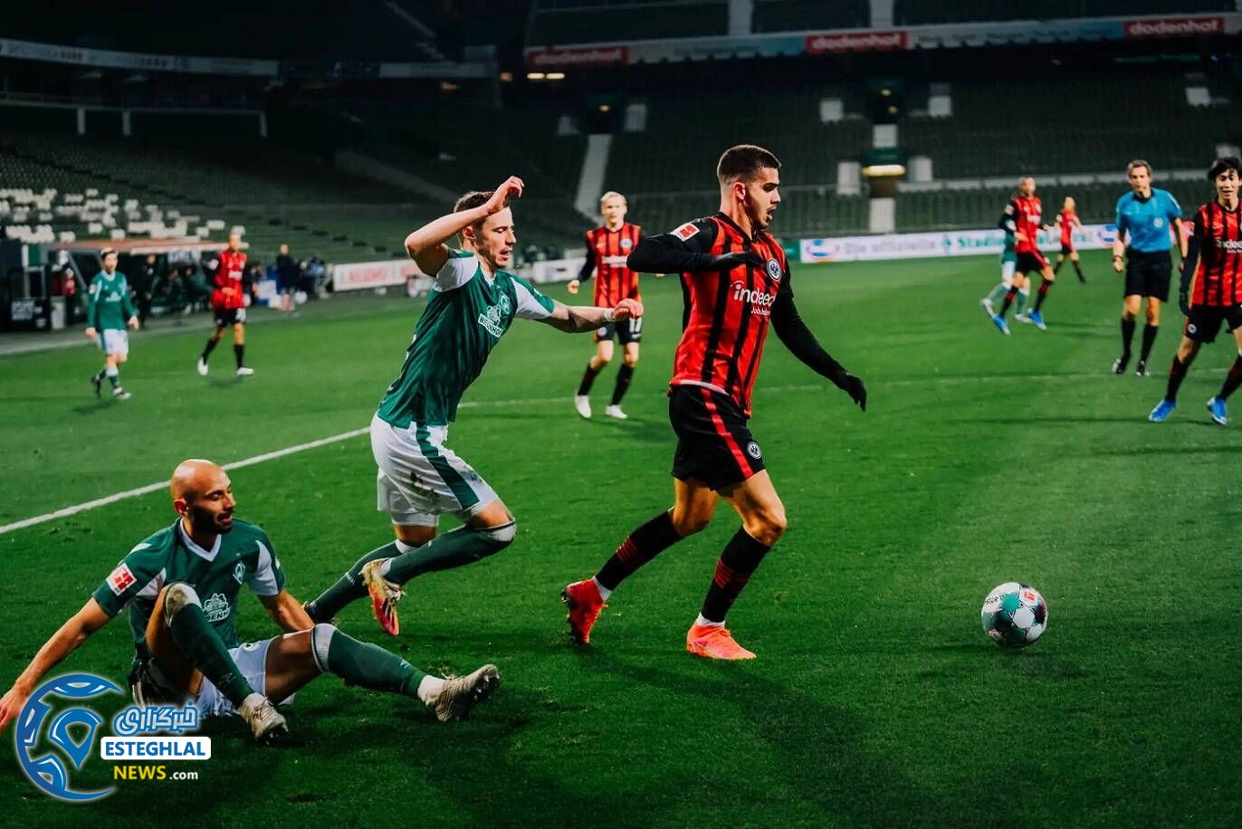 وردربرمن 2-1 فرانکفورت