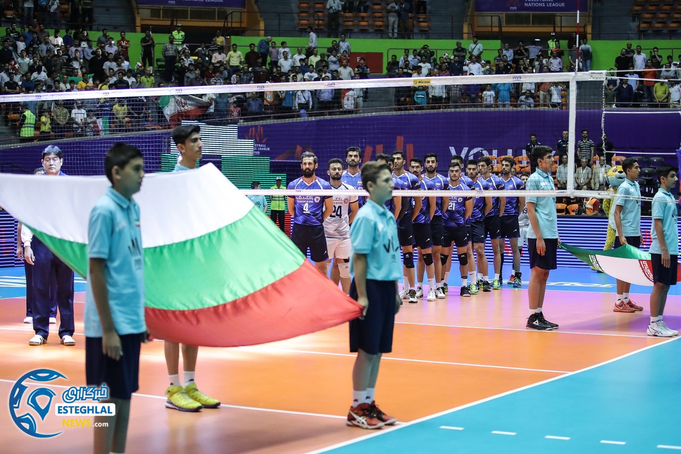 والیبال لیگ ملت های جهان 2018