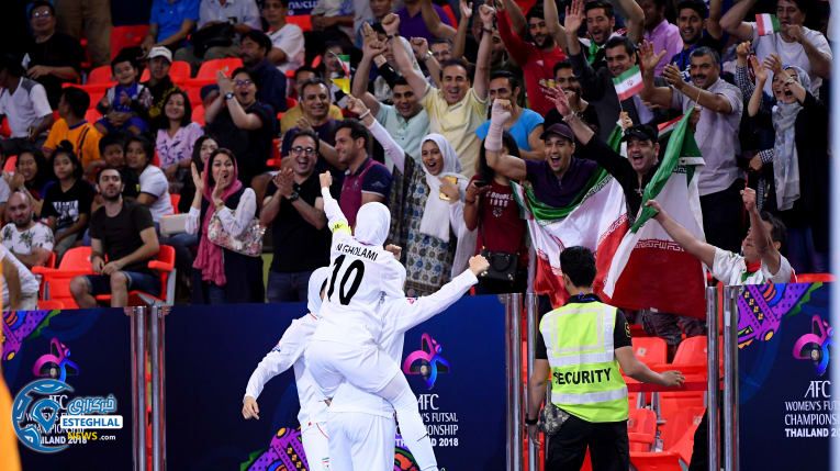 قهرمانی تیم فوتسال بانوان در آسیا