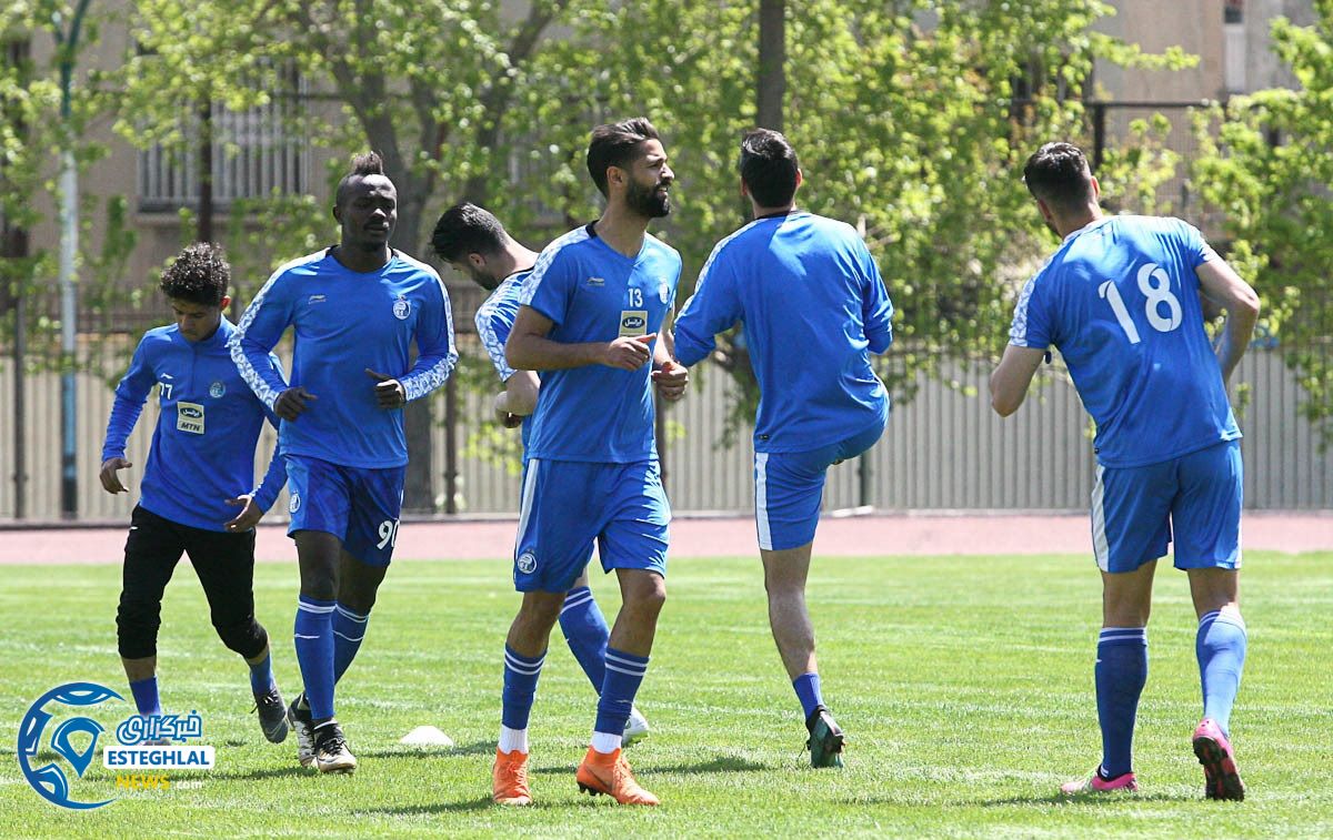 تمرین استقلال 25 فروردین 98