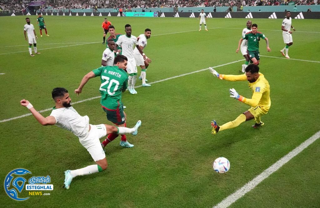 عربستان 1-2 مکزیک