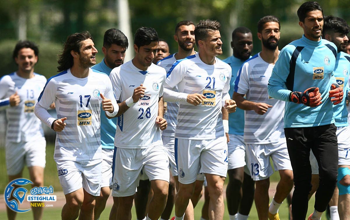 تمرین استقلال 6 اردیبهشت 98