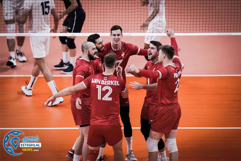والیبال ایران و کانادا