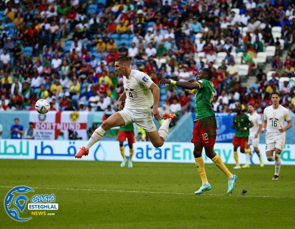 صربستان 3-3 کامرون