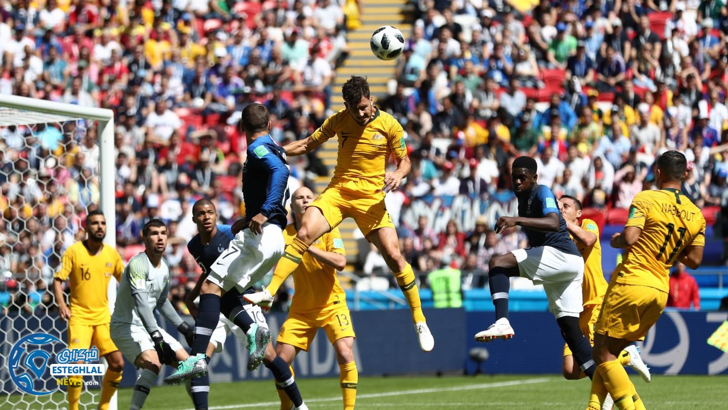 دیدار فرانسه و استرالیا