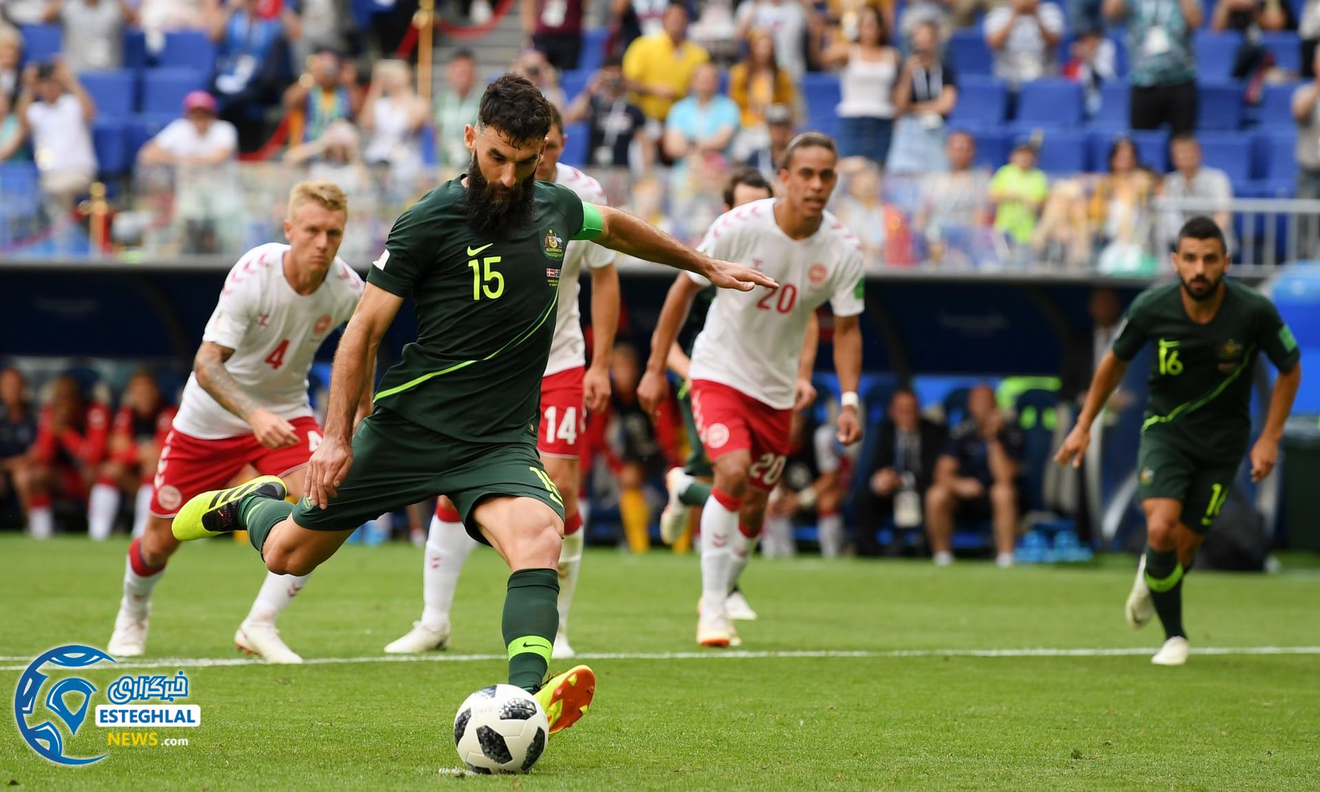 دیدار دانمارک و استرالیا