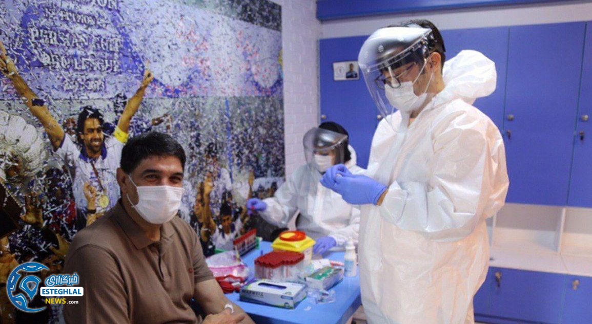 تست کرونای بازیکنان استقلال