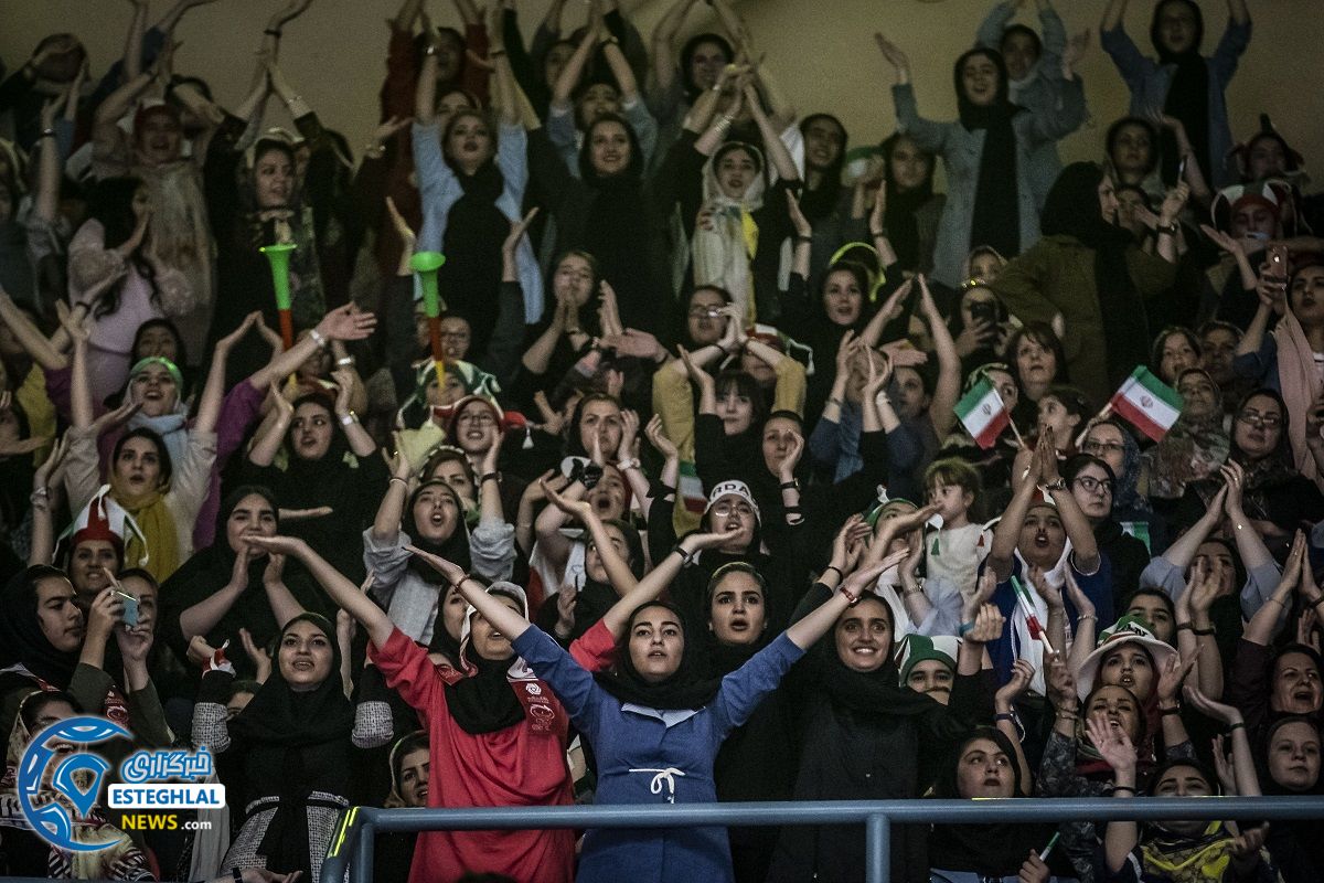 دیدار تیم های ملی والیبال ایران و پرتغال