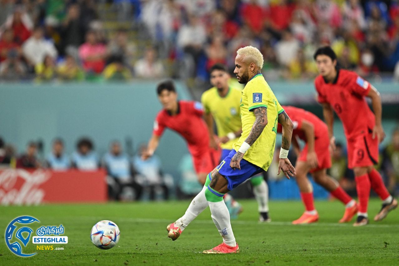 برزیل 4-1 کره جنوبی