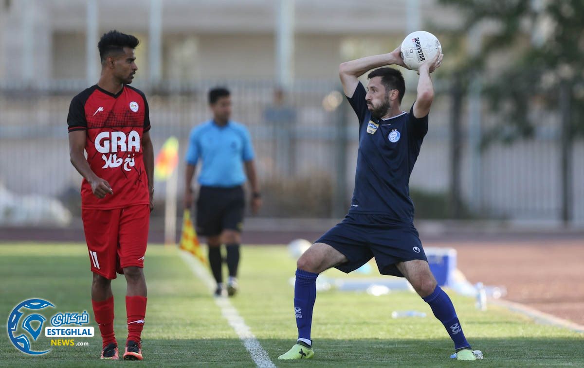 دیدار تدارکاتی استقلال و گل ریحان