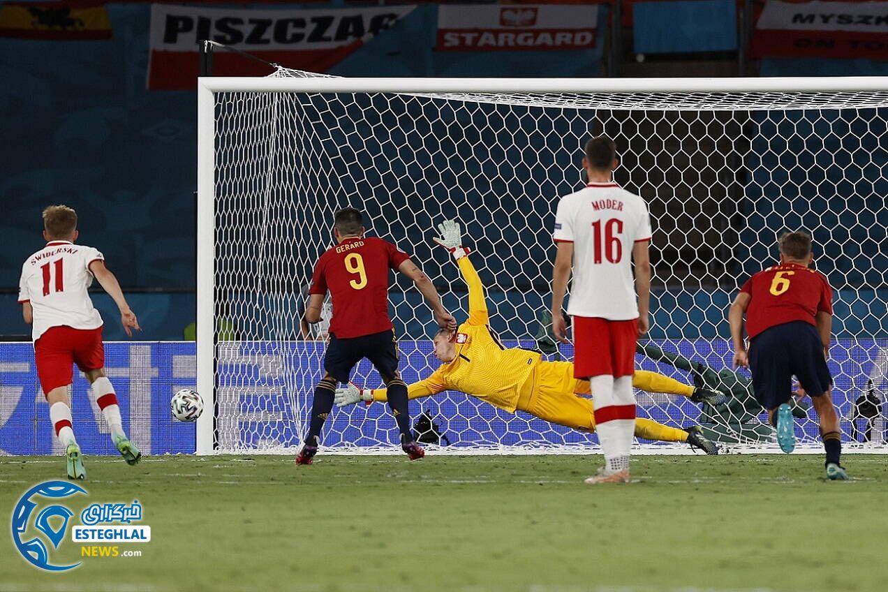 اسپانیا 1-1 لهستان