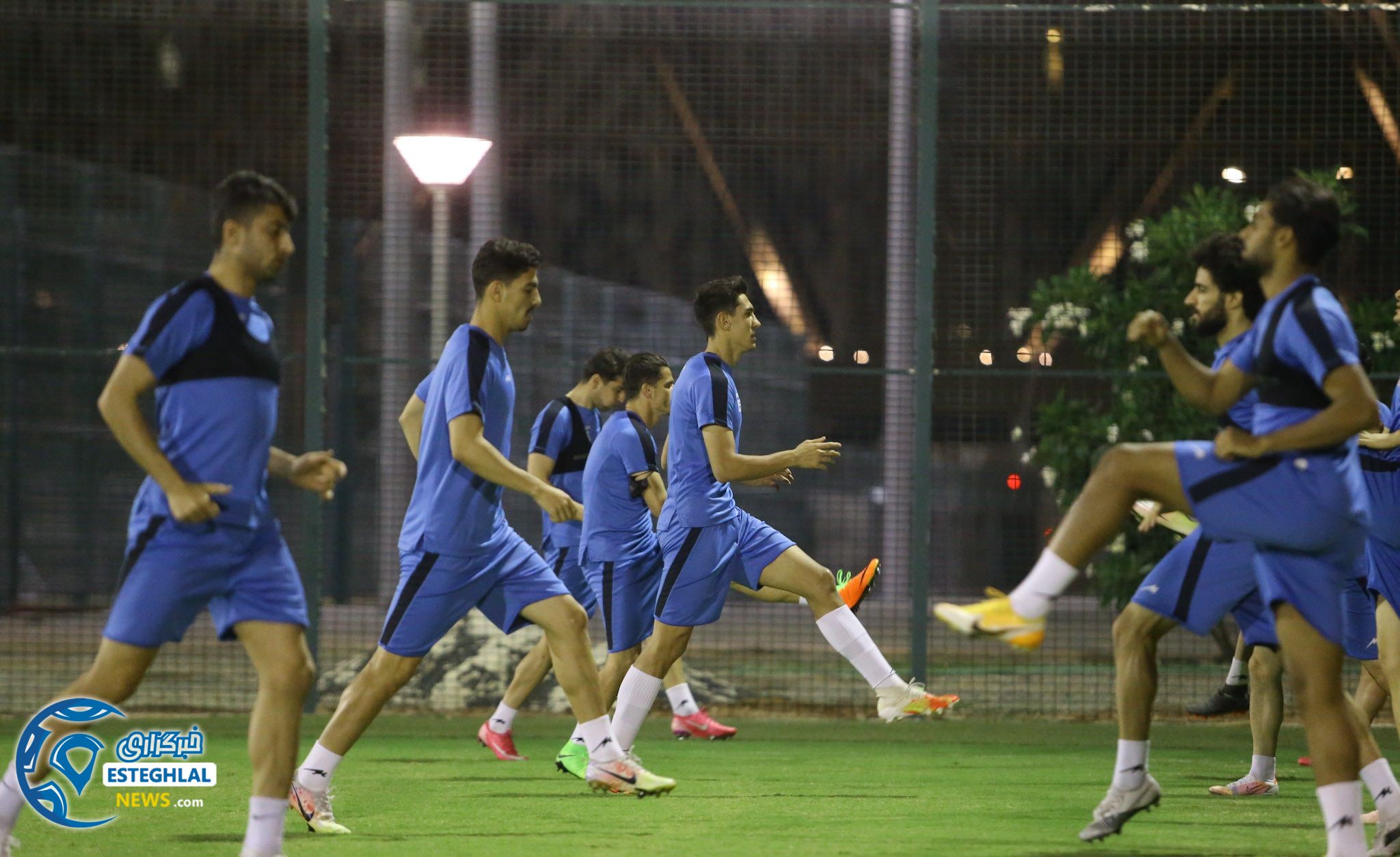 تمرین استقلال در جده