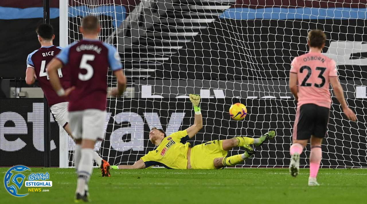 وستهام 3-0 شفیلد یونایتد