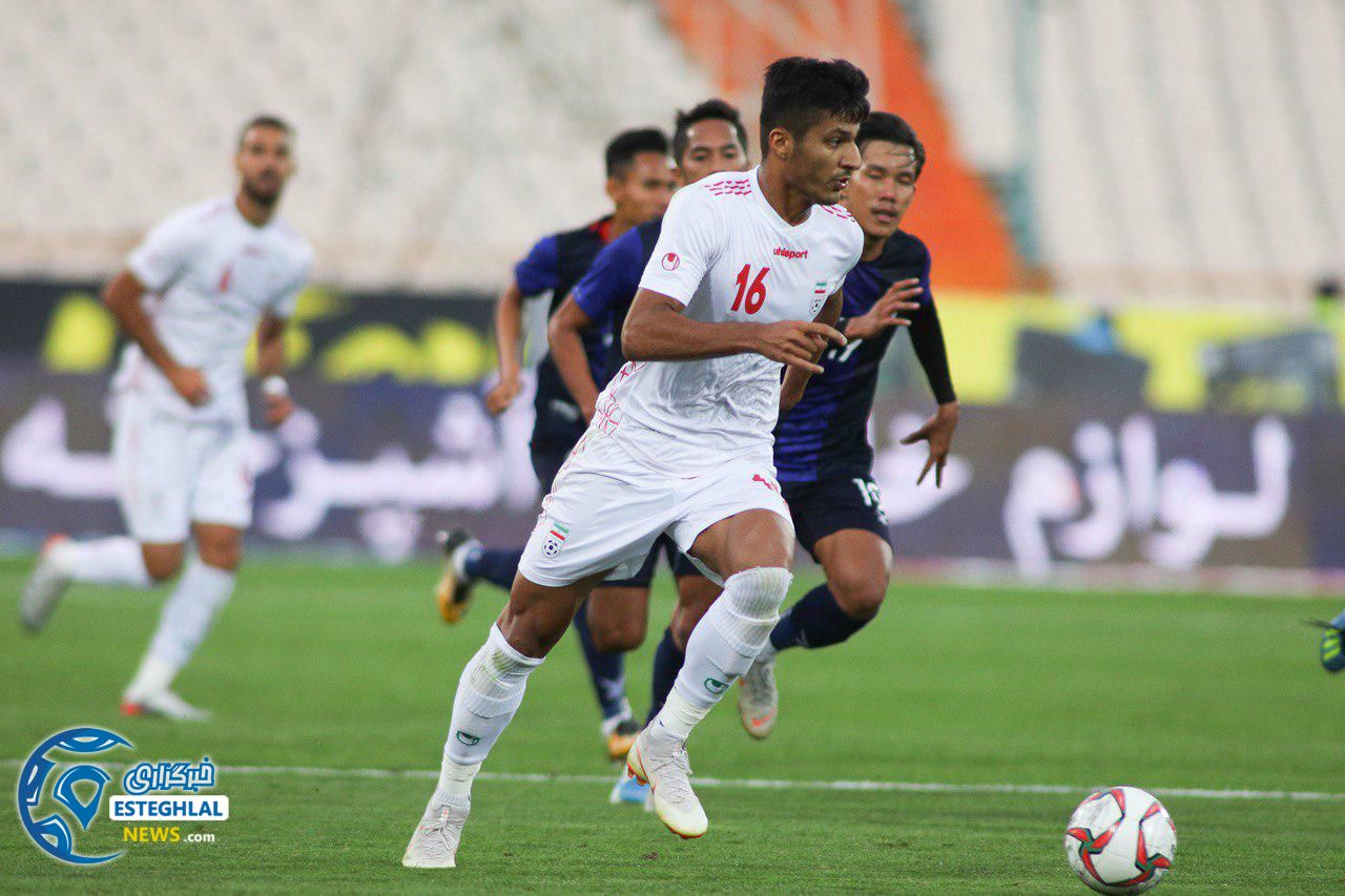 بازی تیم ملی ایران مقابل کامبوج