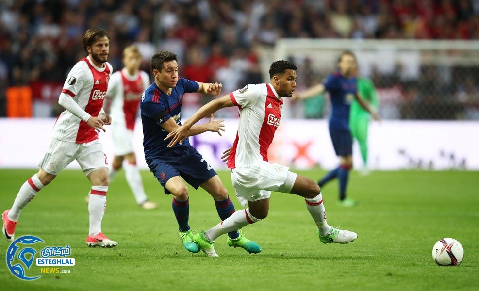 فینال یورو لیگ بازی آژاکس و منچستر