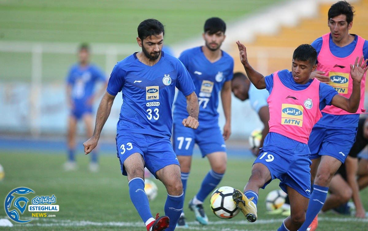 تمرین استقلال عصر چهارشنبه 21 شهریور 97