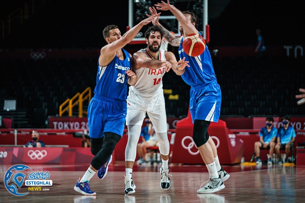بسکتبال ایران و چک