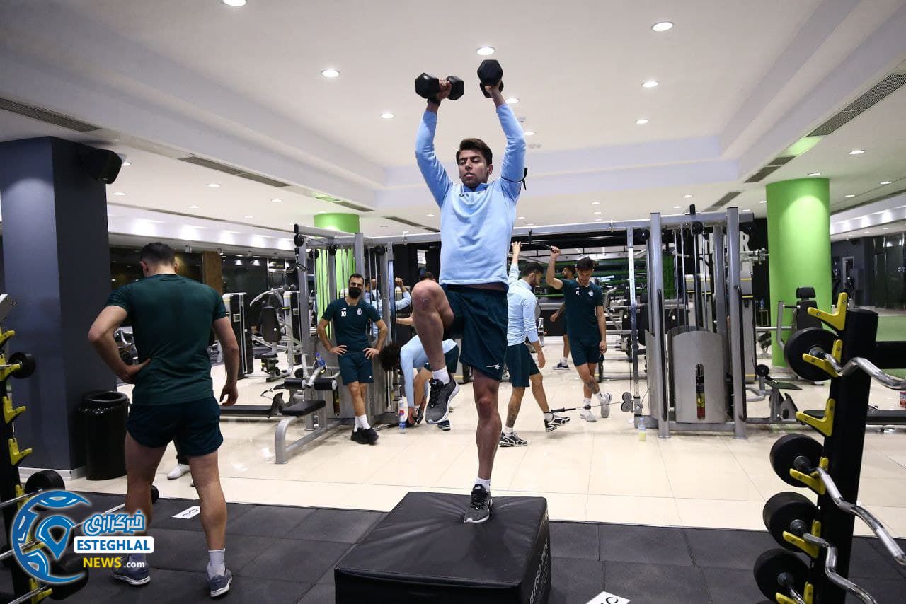 تمرین بدنسازی استقلال