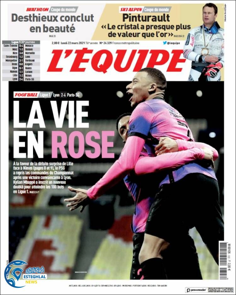 روزنامه ورزشی اکیپ دوشنبه 2 فروردین 1400