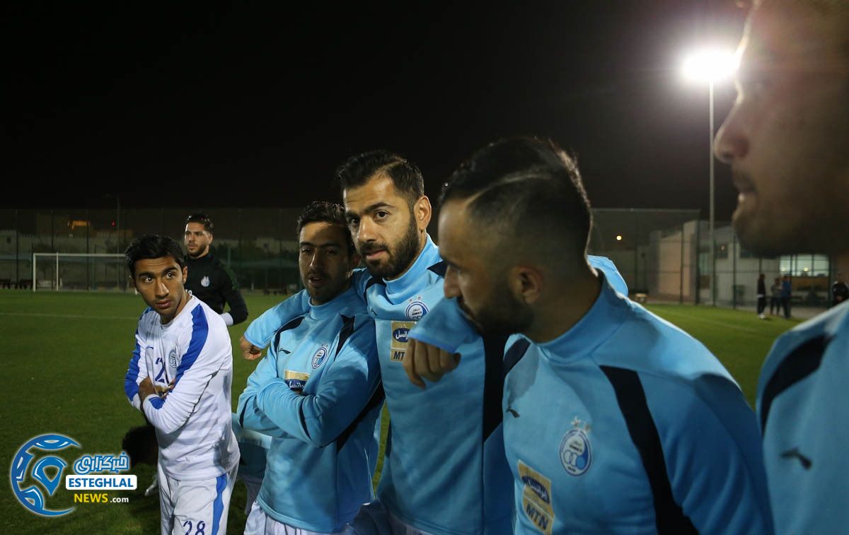 تمرین استقلال 11 اسفند 97 قطر