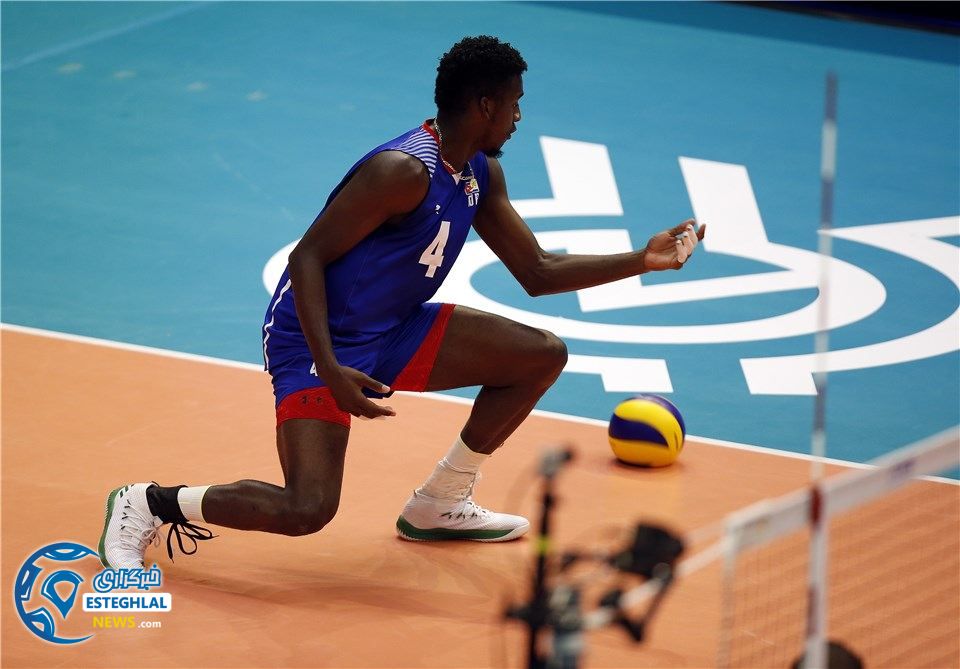 دیدار تیم های ملی والیبال ایران و کوبا