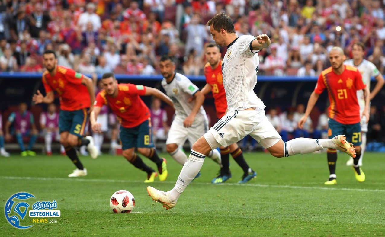 دیدار اسپانیا و روسیه